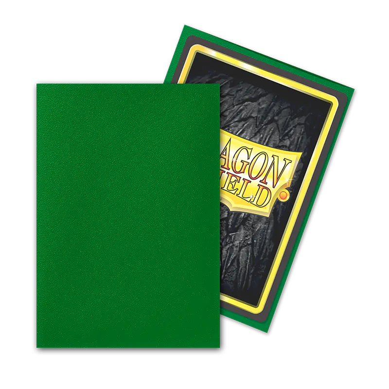 Dragon Shield: Japanese Size 60ct Sleeves - Emerald (Matte) | Total Play