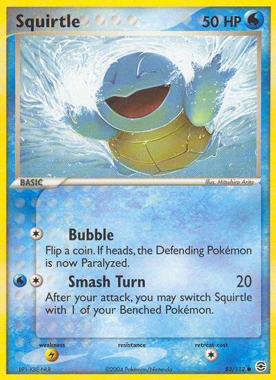 Squirtle (83/112) [EX: FireRed & LeafGreen] | Total Play