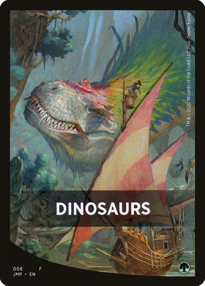 Dinosaurs Theme Card [Jumpstart Front Cards] | Total Play