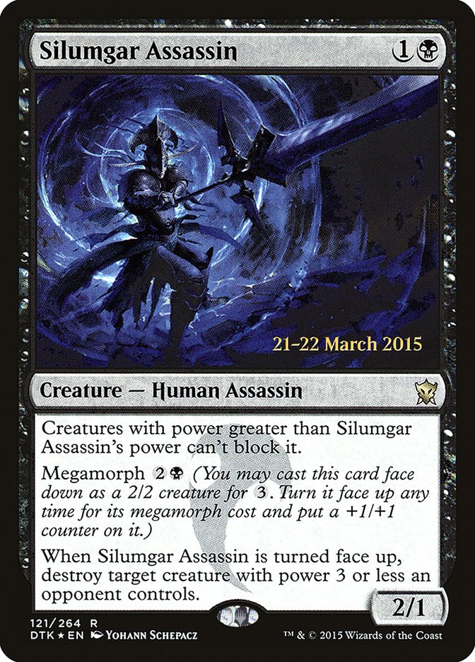 Silumgar Assassin [Dragons of Tarkir Prerelease Promos] | Total Play