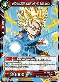 Unbreakable Super Saiyan Son Goku (SD2-03) [Cross Worlds] | Total Play