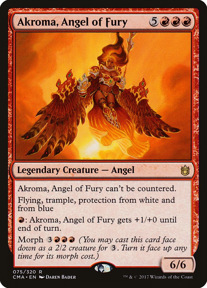 Akroma, Angel of Fury [Commander Anthology] | Total Play