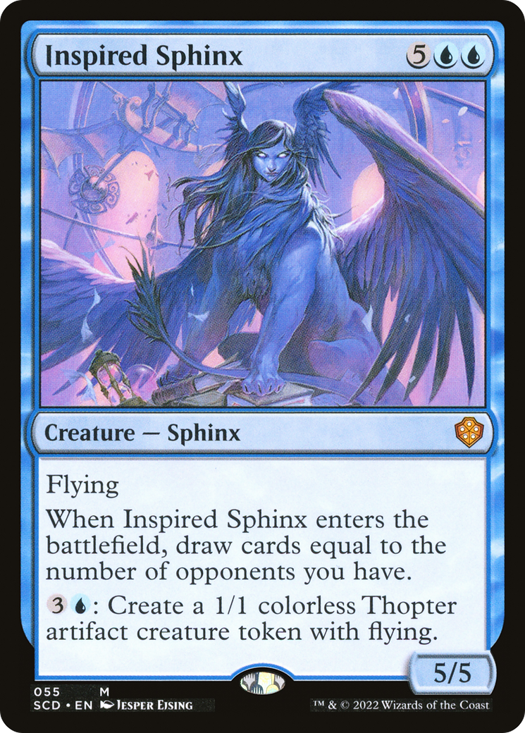 Inspired Sphinx [Starter Commander Decks] | Total Play