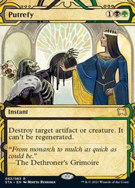 Putrefy (Foil Etched) [Strixhaven: School of Mages Mystical Archive] | Total Play