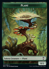 Plant // Treasure (015) Double-Sided Token [Streets of New Capenna Commander Tokens] | Total Play