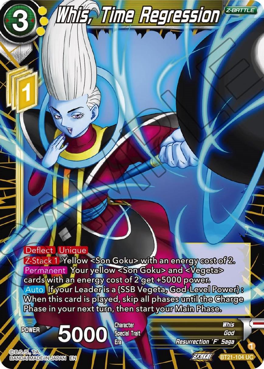 Whis, Time Regression (BT21-104) [Wild Resurgence] | Total Play