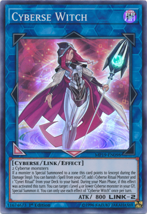 Cyberse Witch [MP19-EN098] Super Rare | Total Play