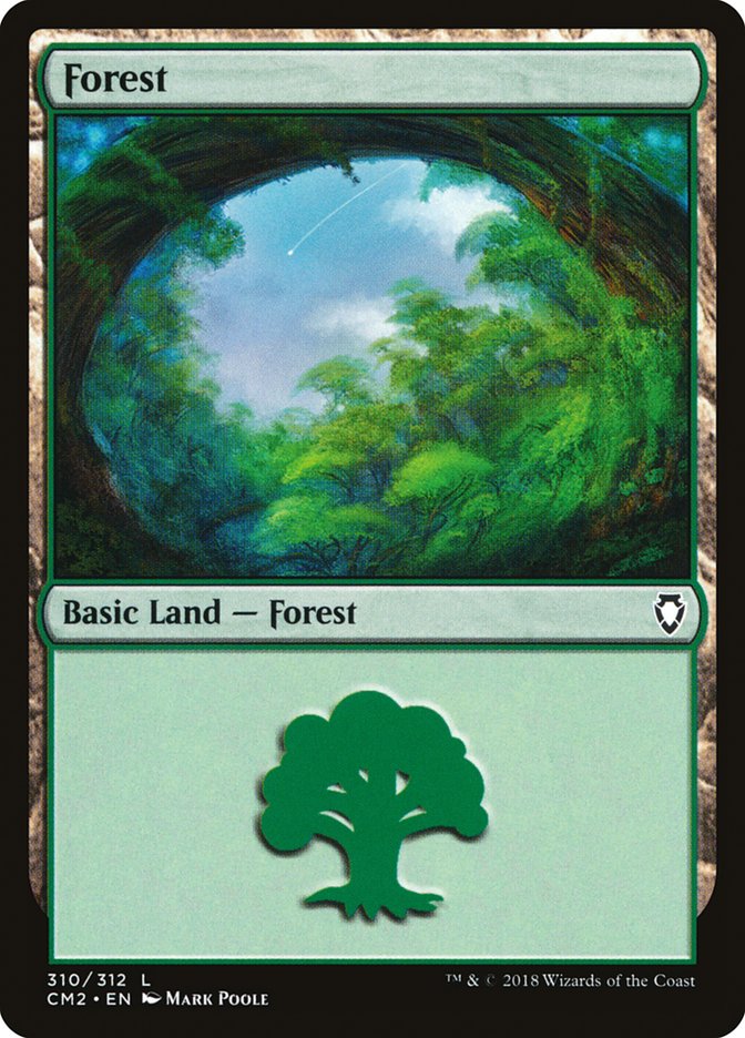 Forest (310) [Commander Anthology Volume II] | Total Play