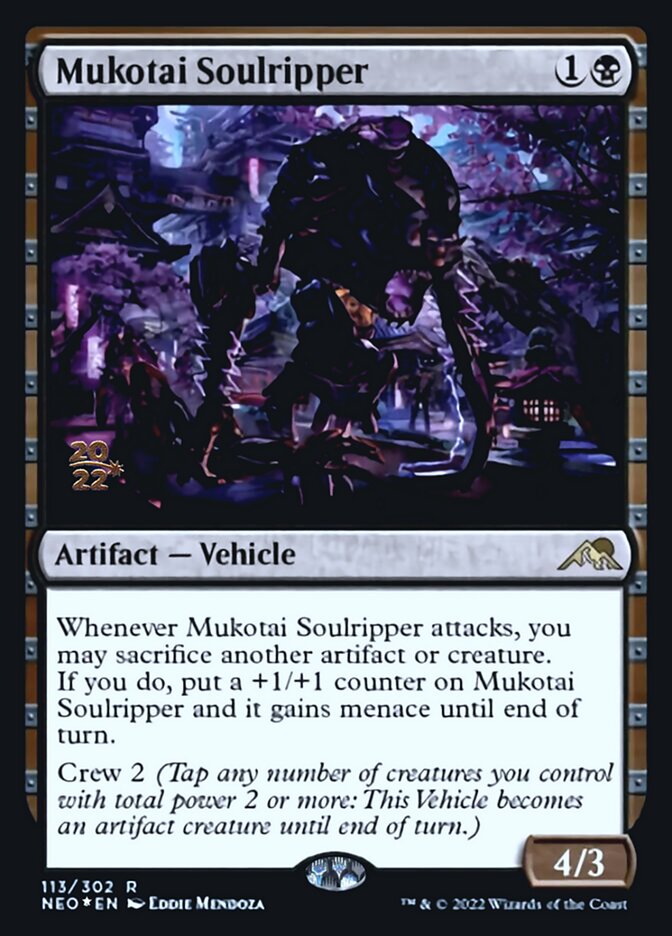 Mukotai Soulripper [Kamigawa: Neon Dynasty Prerelease Promos] | Total Play