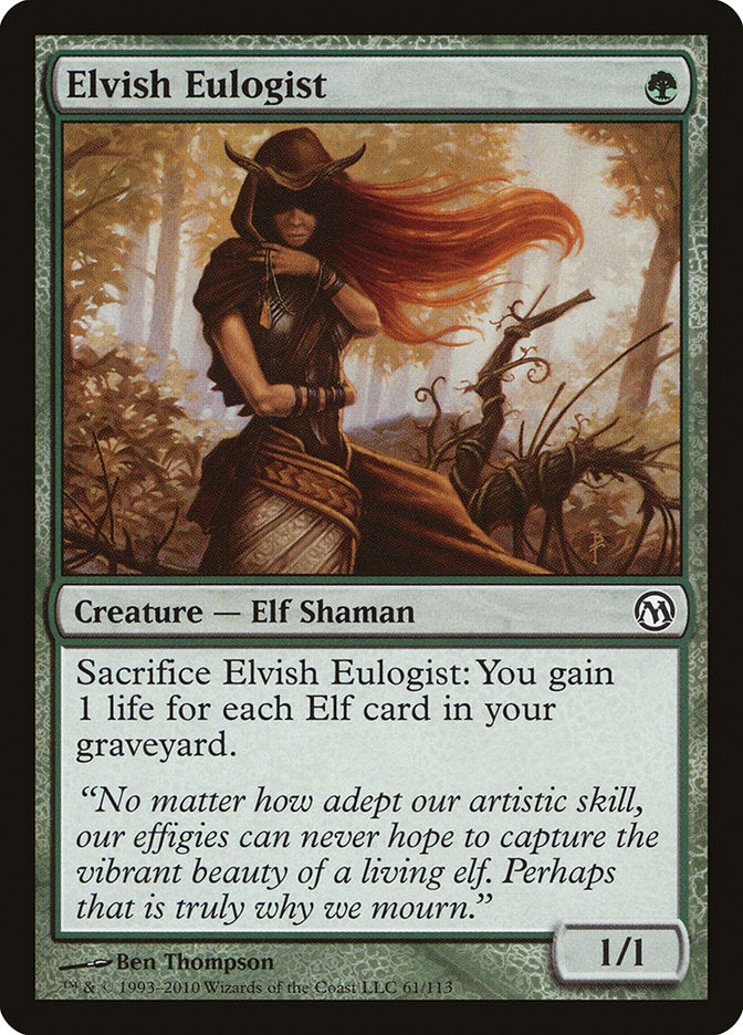 Elvish Eulogist [Duels of the Planeswalkers] | Total Play