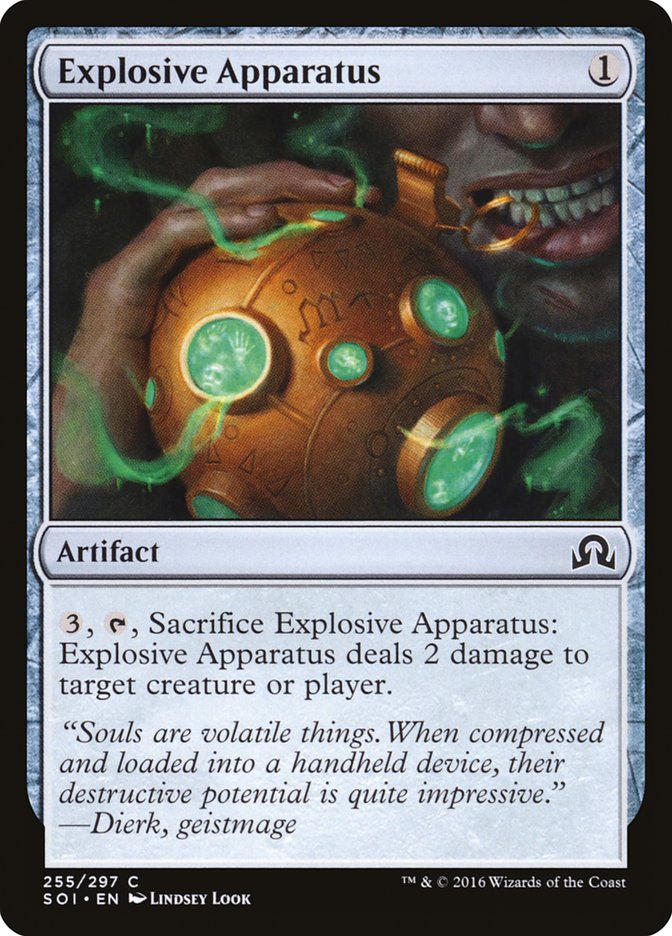 Explosive Apparatus [Shadows over Innistrad] | Total Play