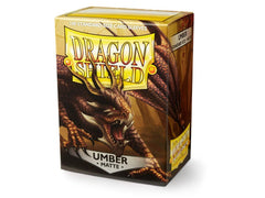 Dragon Shield: Standard 100ct Sleeves - Umber (Matte) | Total Play