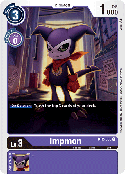 Impmon [BT2-068] [Release Special Booster Ver.1.0] | Total Play