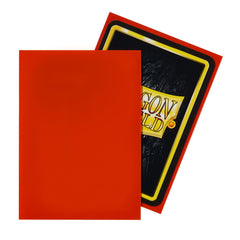 Dragon Shield: Standard 60ct Sleeves - Tangerine (Classic) | Total Play