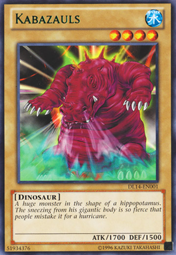 Kabazauls (Green) [DL14-EN001] Rare | Total Play