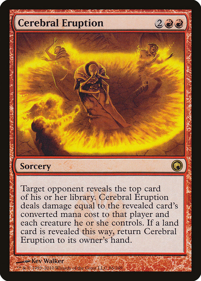 Cerebral Eruption [Scars of Mirrodin] | Total Play