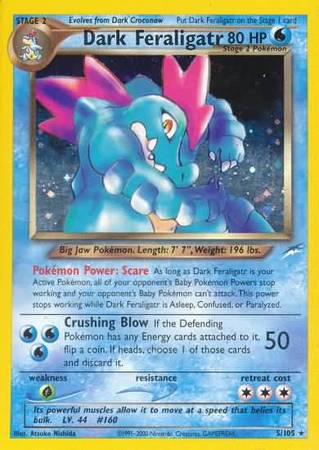 Dark Feraligatr (5/105) [Neo Destiny Unlimited] | Total Play