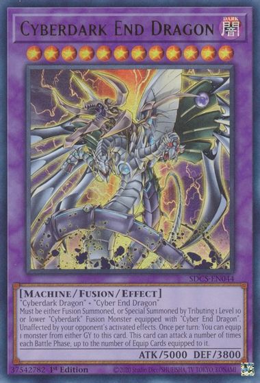 Cyberdark End Dragon [SDCS-EN044] Ultra Rare | Total Play