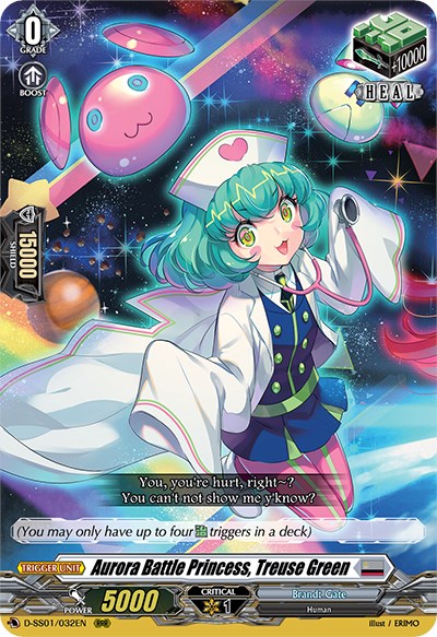 Aurora Battle Princess, Treuse Green (D-SS01/032EN) [Festival Collection 2021] | Total Play