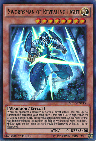 Swordsman of Revealing Light [MP15-EN245] Ultra Rare | Total Play