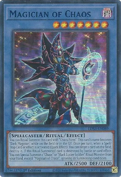 Magician of Chaos (Blue) [LDS3-EN089] Ultra Rare | Total Play