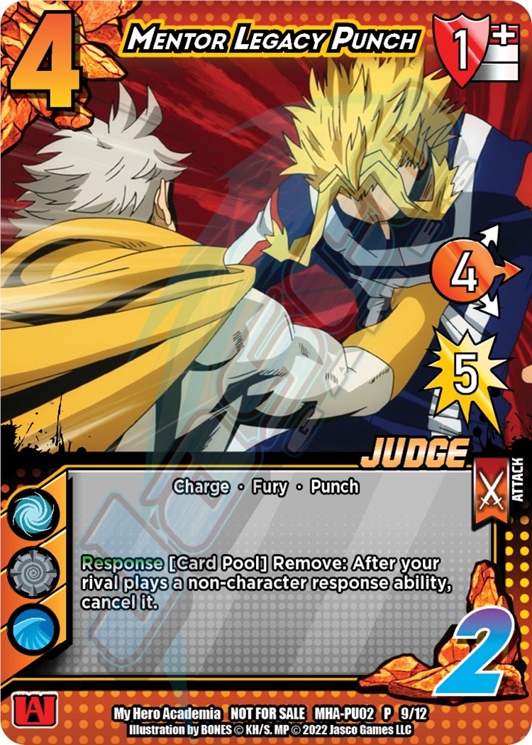 Mentor Legacy Punch (Judge) [Crimson Rampage Promos] | Total Play