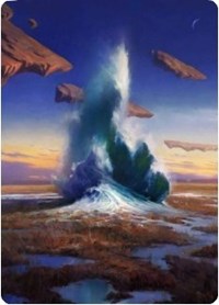 Flooded Strand Art Card [Zendikar Rising Art Series] | Total Play