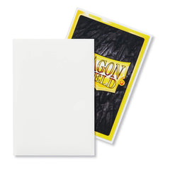 Dragon Shield: Japanese Size 60ct Sleeves - White (Classic) | Total Play