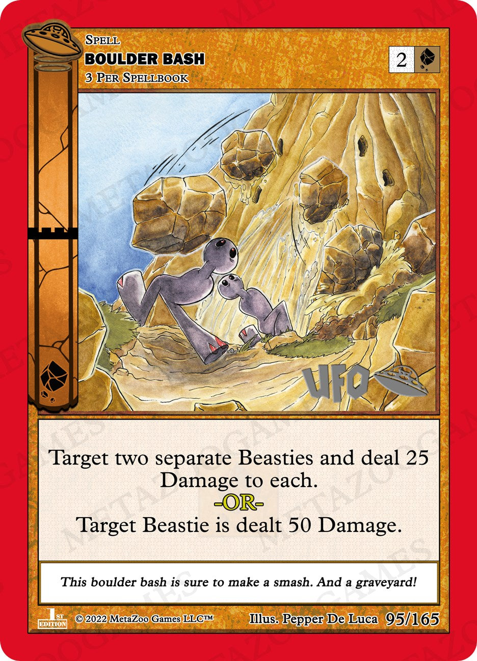 Boulder Bash [Cryptid Nation: UFO First Edition Spoiler Pack] | Total Play