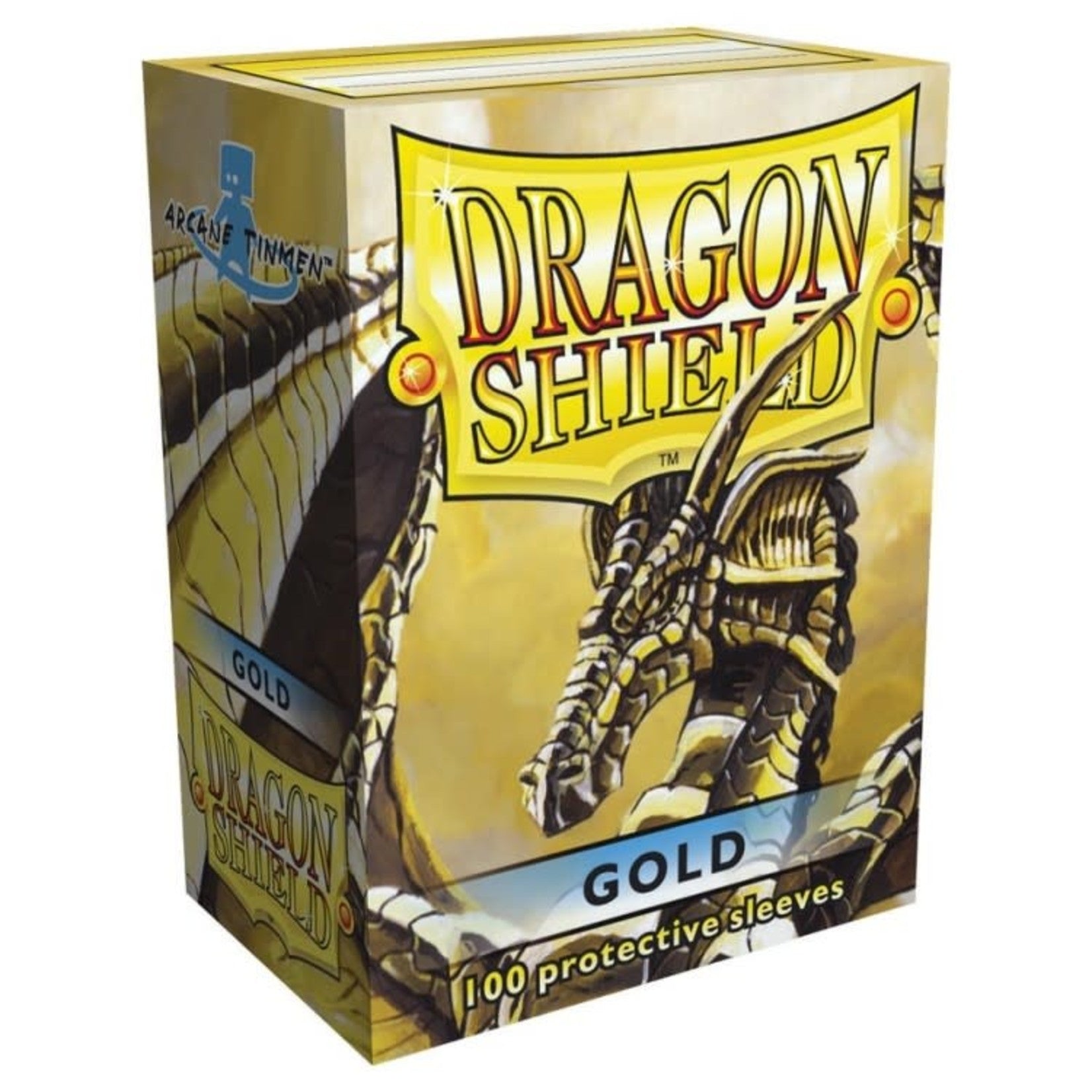 Dragon Shield: Standard 100ct Sleeves - Classic (Gold 'Pontifex') | Total Play