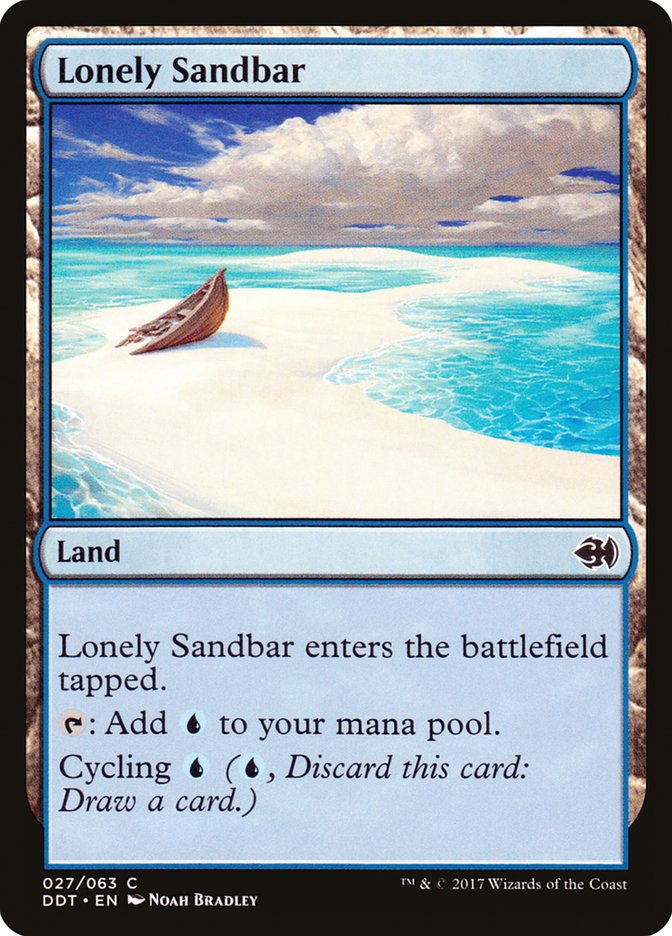 Lonely Sandbar [Duel Decks: Merfolk vs. Goblins] | Total Play