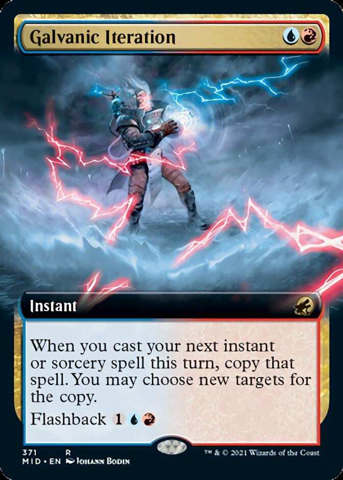 Galvanic Iteration (Extended Art) [Innistrad: Midnight Hunt] | Total Play