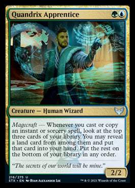 Quandrix Apprentice [Strixhaven: School of Mages] | Total Play