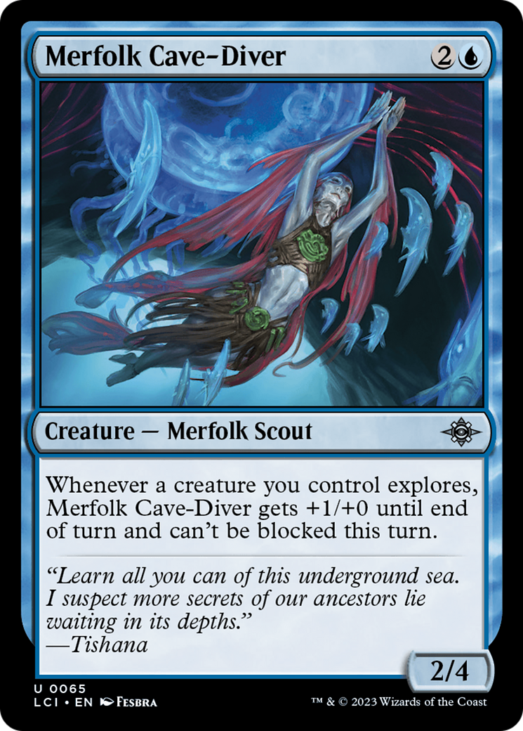 Merfolk Cave-Diver [The Lost Caverns of Ixalan] | Total Play