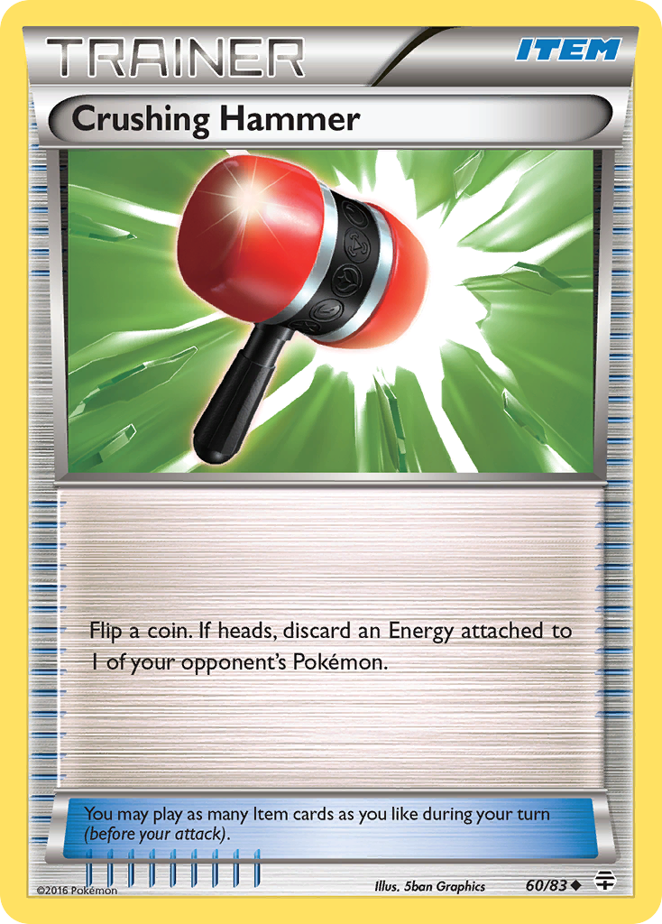 Crushing Hammer (60/83) [XY: Generations] | Total Play