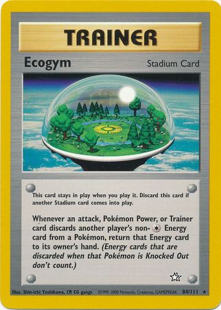 Ecogym (84/111) [Neo Genesis Unlimited] | Total Play