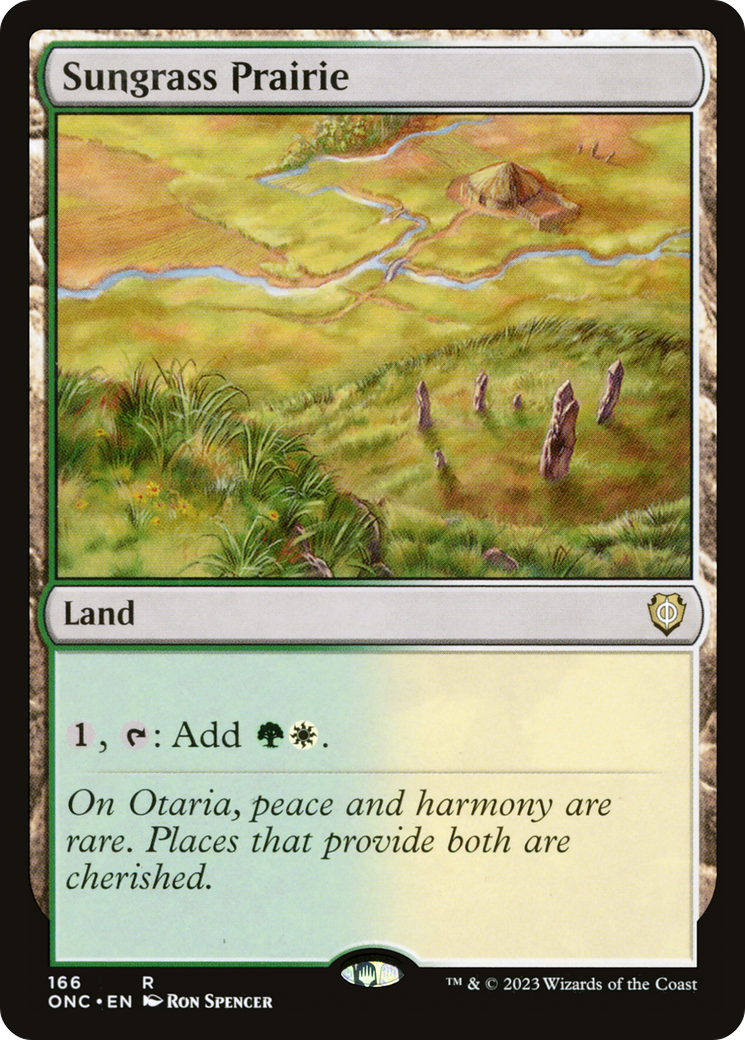 Sungrass Prairie [Phyrexia: All Will Be One Commander] | Total Play