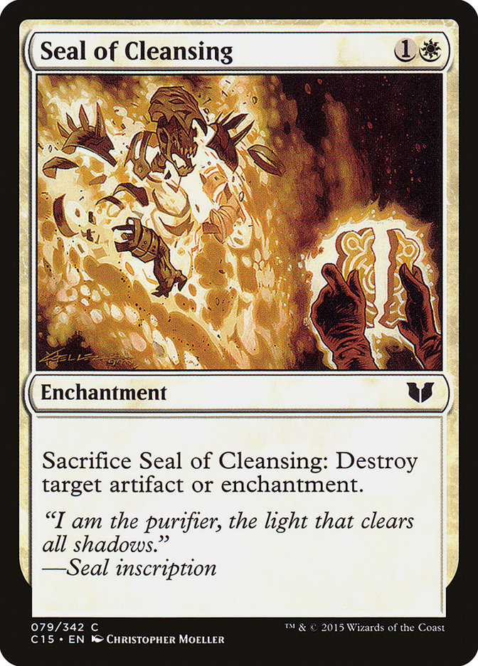 Seal of Cleansing [Commander 2015] | Total Play