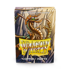 Dragon Shield: Japanese Size 60ct Sleeves - Copper (Matte) | Total Play