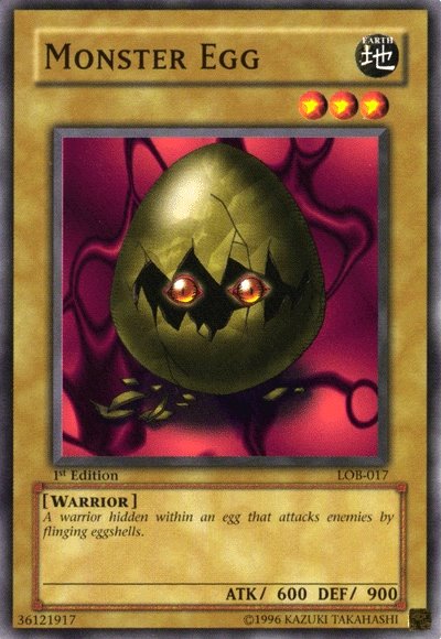Monster Egg [LOB-017] Common | Total Play