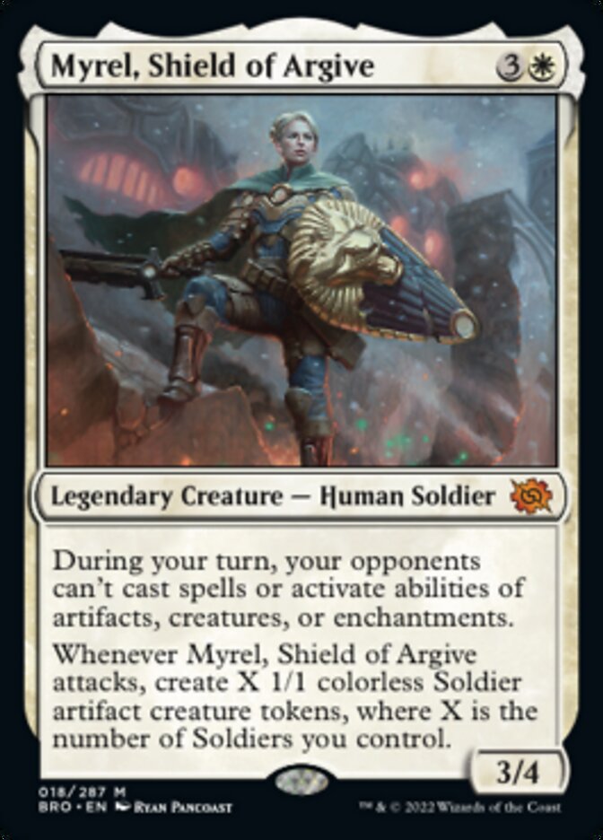 Myrel, Shield of Argive (Promo Pack) [The Brothers' War Promos] | Total Play