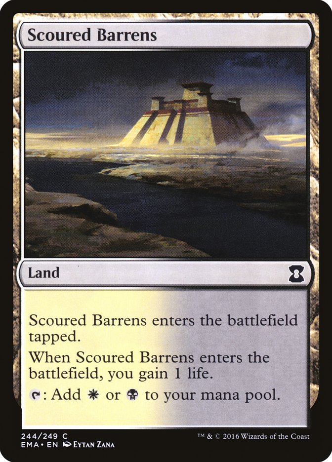 Scoured Barrens [Eternal Masters] | Total Play