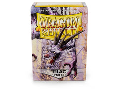 Dragon Shield: Standard 100ct Sleeves - Lilac (Matte) | Total Play