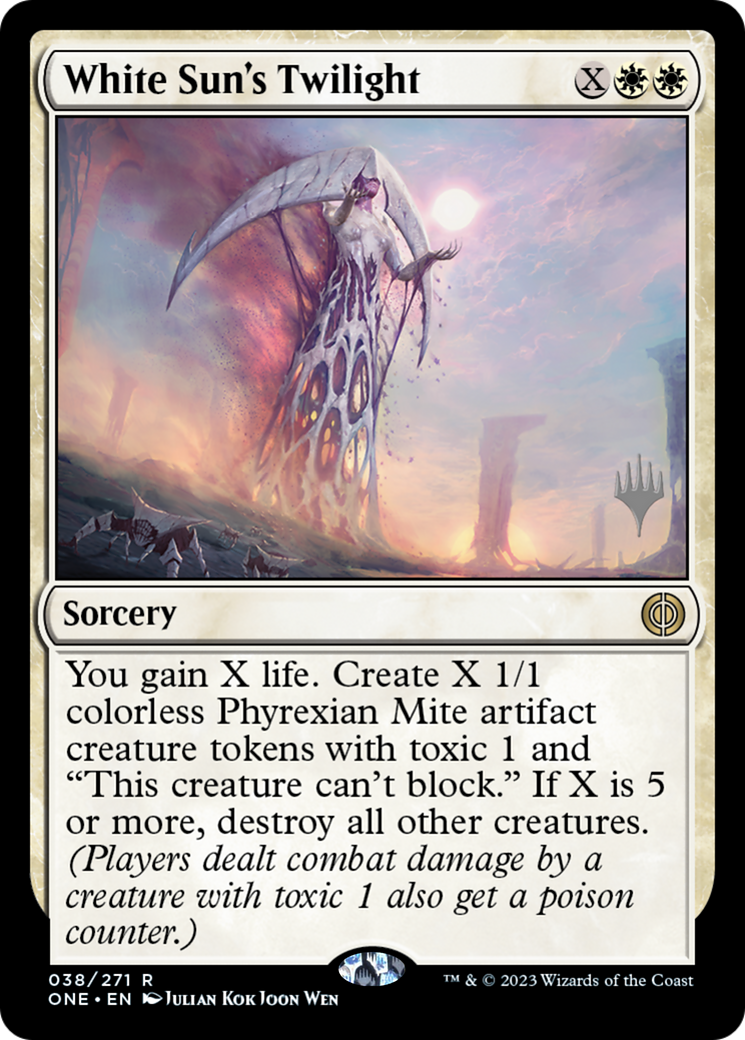 White Sun's Twilight (Promo Pack) [Phyrexia: All Will Be One Promos] | Total Play