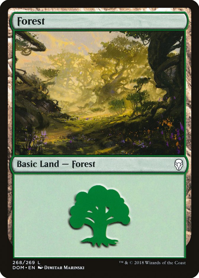 Forest (268) [Dominaria] | Total Play