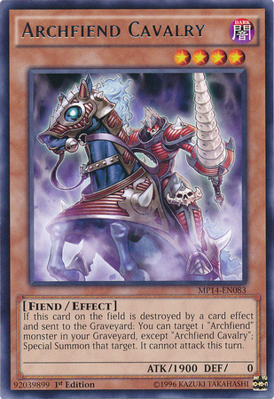 Archfiend Cavalry [MP14-EN083] Rare | Total Play