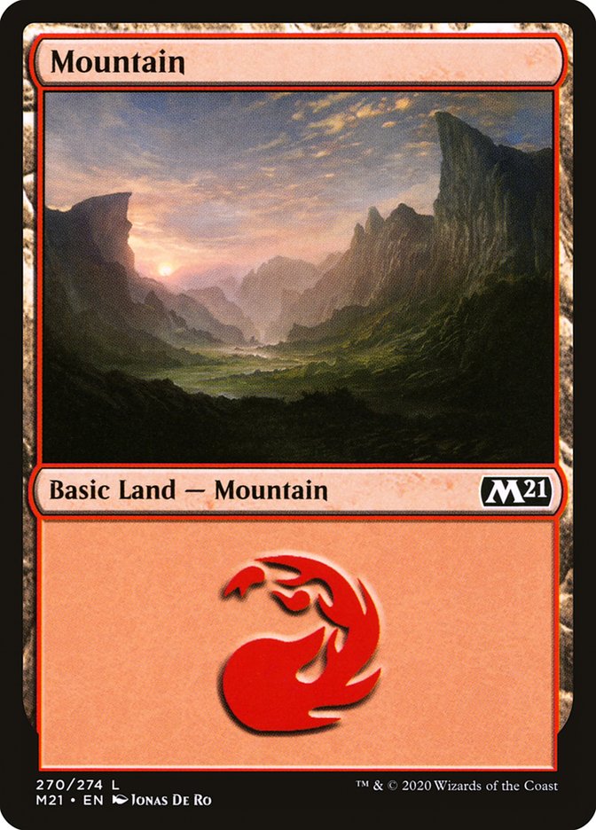 Mountain (270) [Core Set 2021] | Total Play