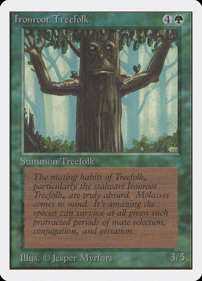 Ironroot Treefolk [Unlimited Edition] | Total Play