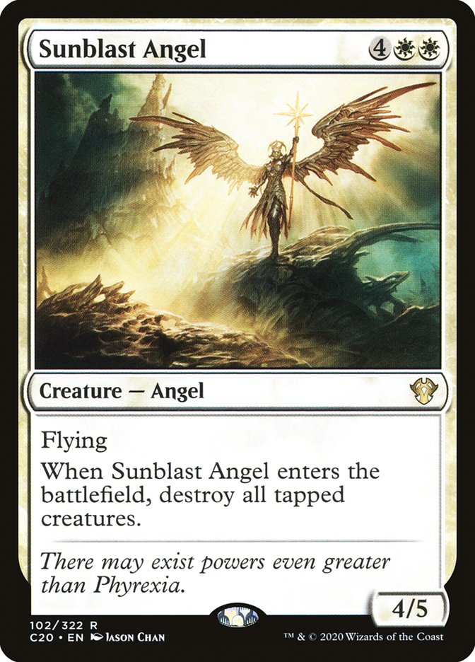 Sunblast Angel [Commander 2020] | Total Play