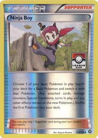 Ninja Boy (103/114) (League Promo) [XY: Steam Siege] | Total Play